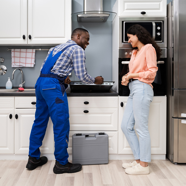 can you provide an estimate for cooktop repair before beginning any work in June Lake